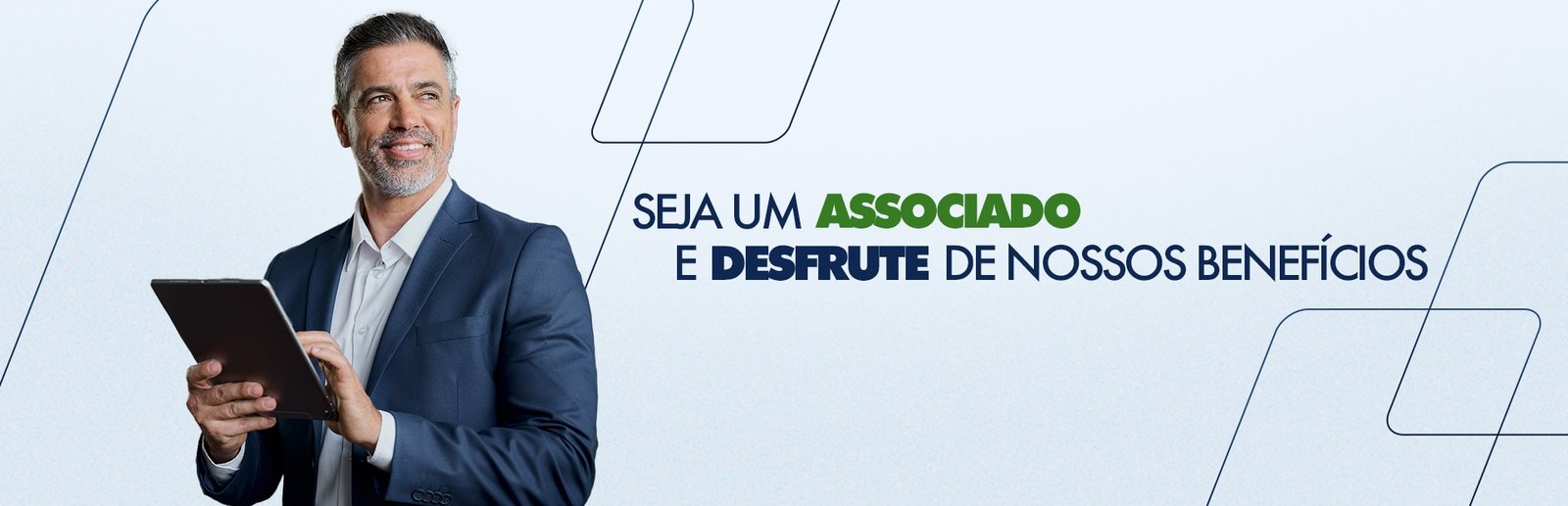 Seja um associado
