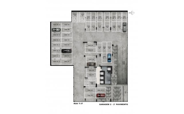 Garagem 2 - 2° Pavimento