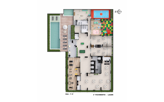Lazer - 3° Pavimento