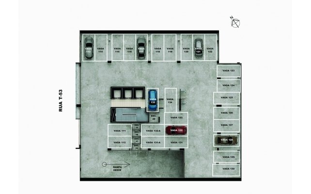 Garagem 2 - 2° Pavimento