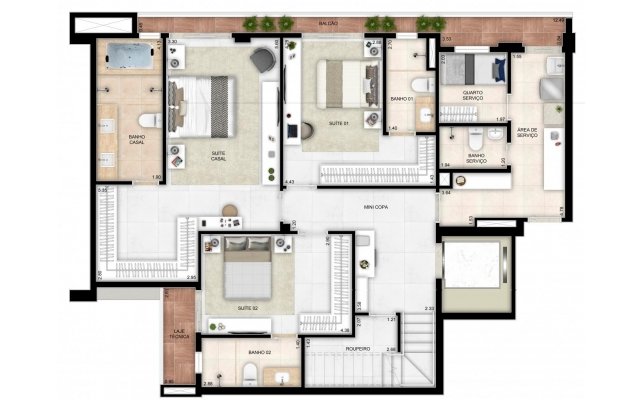 PLANTA DUPLEX (FINAL-04) - LAZER PRIVATIVO
