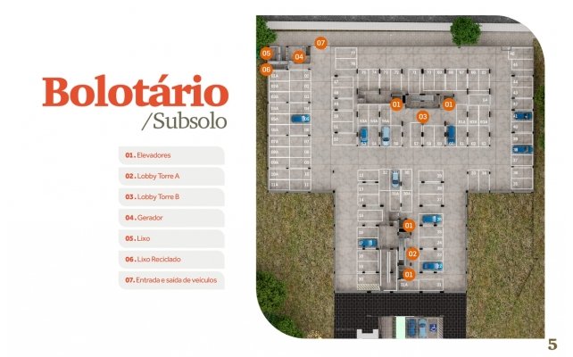 Implantação Subsolo