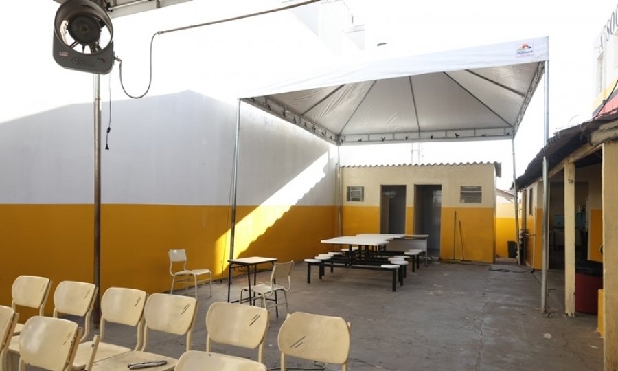 EBM realiza revitalização de unidade da Associação Pestalozzi de Goiânia