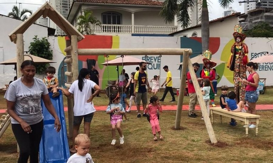 Dinâmica Engenharia e GMP Incorporação inauguram a Praça Viva e Conviva