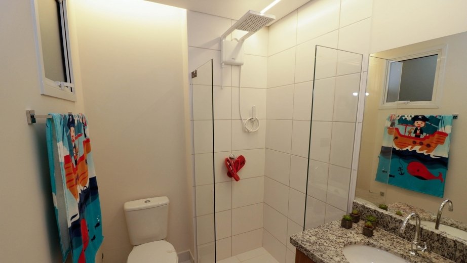 Banheiro suíte 1 apto 99m²