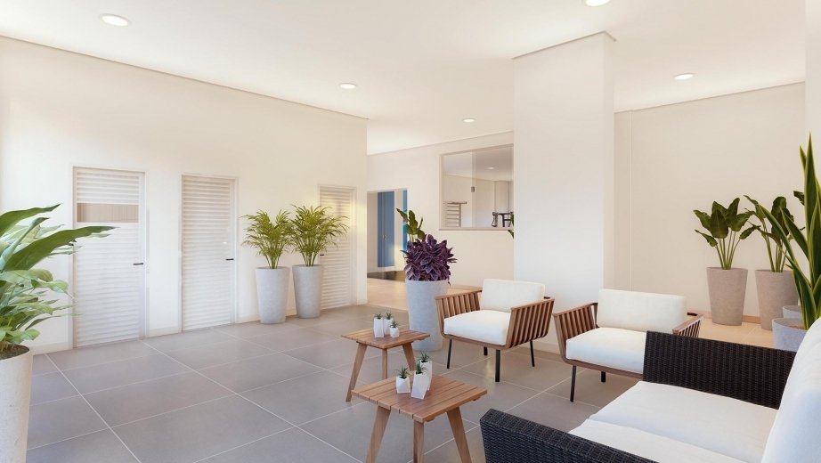 Sauna - área de convivência