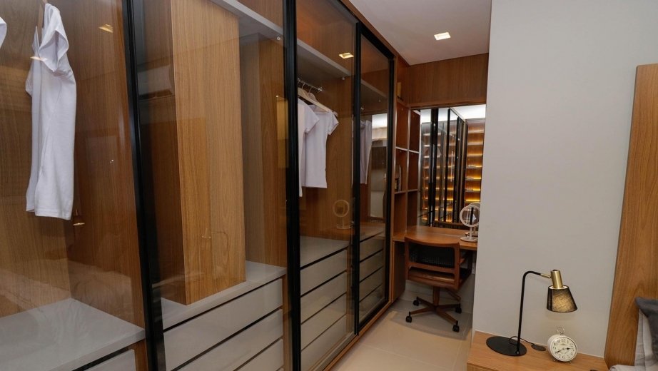 Suíte casal apto 99m²