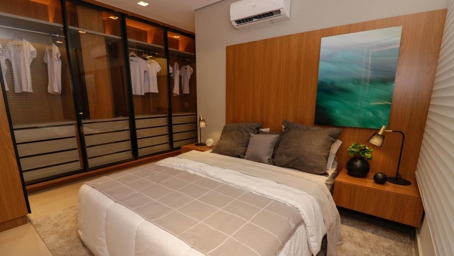 Suíte casal apto 99m²