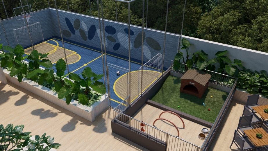 Quadra esportiva / pet place