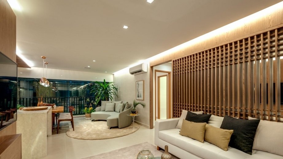 Decorado 116m² - Sala